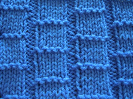 how to knit using bamboo knitting stitch pattern